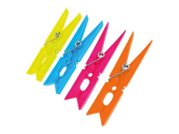 KLAMERKI PLASTIKOWE DO PRANIA SPINACZE 32SZT