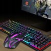 KLAWIATURA + MYSZ GAMINGOWA TF200