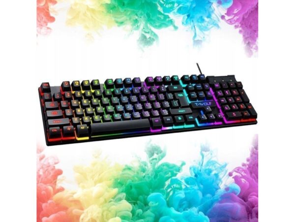 KLAWIATURA + MYSZ GAMINGOWA TF200