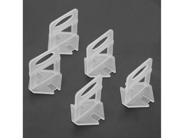 KLIPSY DO POZIOMOWANIA PŁYTEK 500SZT KLINY 100SZT ZESTAW 1MM