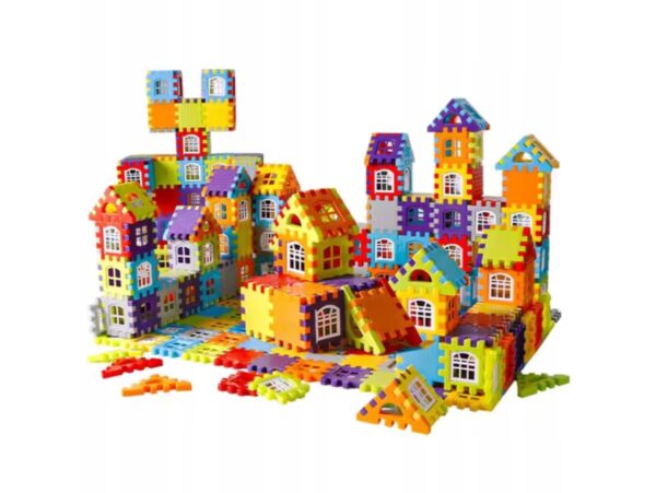 KLOCKI KONSTRUKCYJNE WAFLE 100SZT ZESTAW