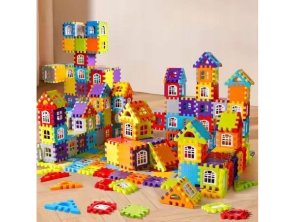 KLOCKI KONSTRUKCYJNE WAFLE 100SZT ZESTAW