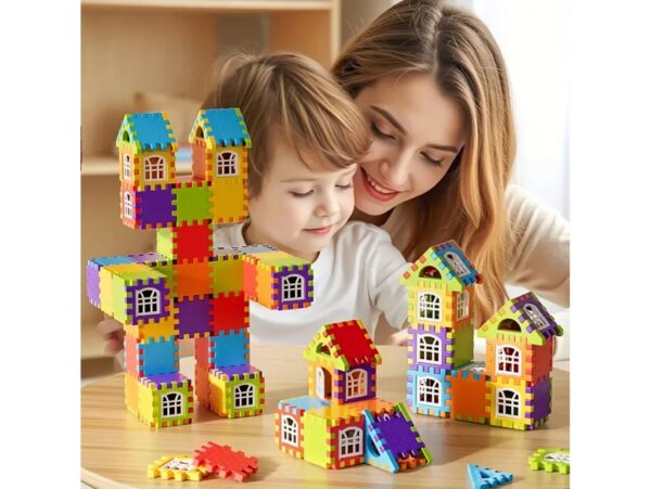 KLOCKI KONSTRUKCYJNE WAFLE 100SZT ZESTAW