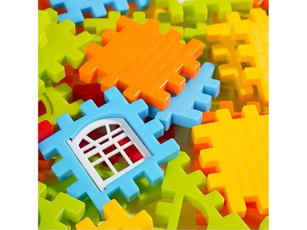 KLOCKI KONSTRUKCYJNE WAFLE 100SZT ZESTAW