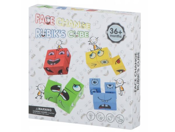 KLOCKI ZMIENIAJĄCE TWARZ KREATYWNE