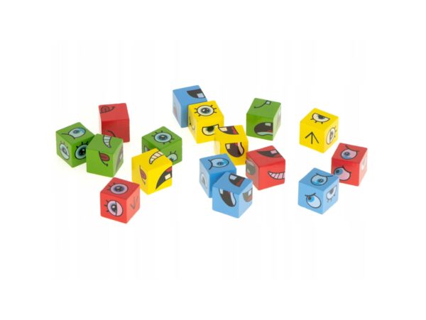 KLOCKI ZMIENIAJĄCE TWARZ KREATYWNE