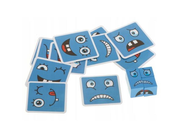 KLOCKI ZMIENIAJĄCE TWARZ KREATYWNE