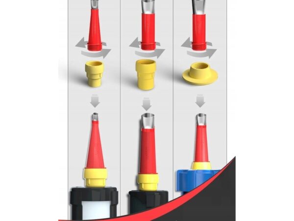 KOŃCÓWKI DO APLIKACJI SILIKONU