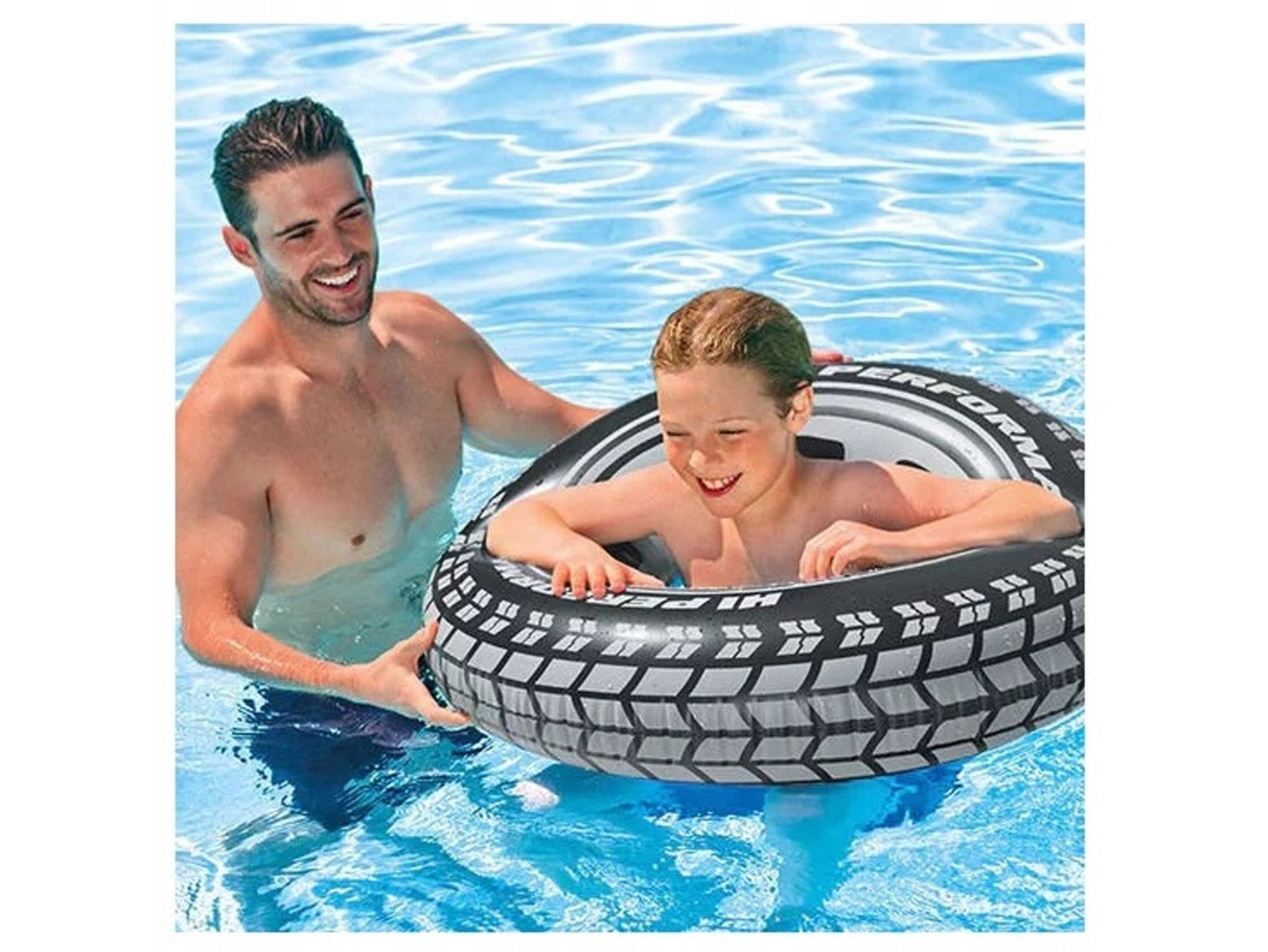 KOŁO DO PŁYWANIA OPONA 90CM