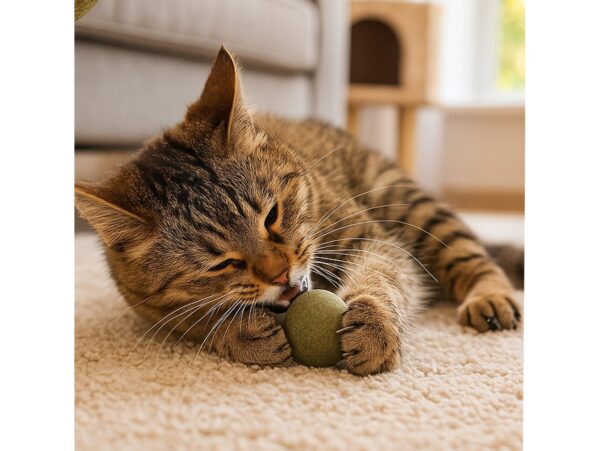 KOCIMIĘTKA PIŁKA DLA KOTA 3CM