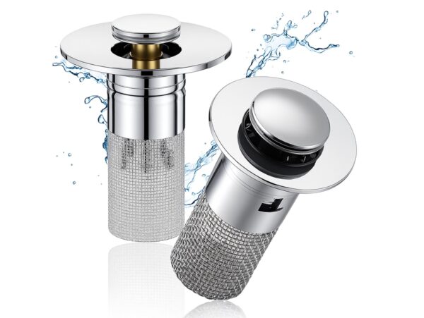 KOREK Z SITKIEM DO ZLEWU UMYWALKI