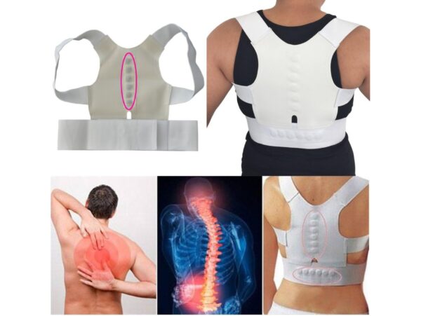 KOREKTOR WAD POSTAWY MAGNETYCZNY PROSTE PLECY