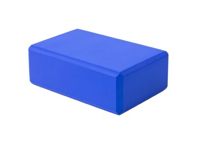 KOSTKA DO JOGI YOGI KLOCEK 23cm x 15cm x 7,5cm - niebieski