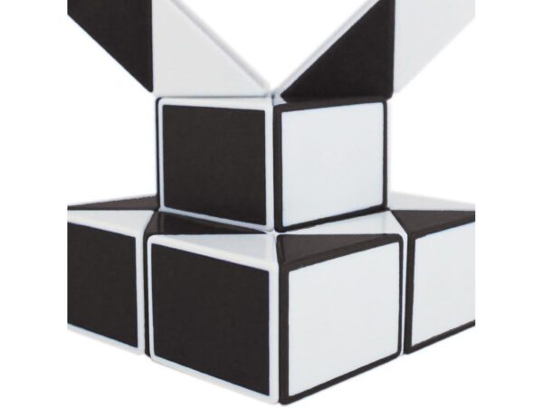 KOSTKA MAGICZNA UKŁADANKA 24-SEGMENTY 23x1,3x0,9cm - czarny