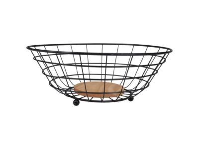 KOSZ NA OWOCE MISA METALOWY 28cm