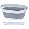 KOSZ NA PRANIE BIELIZNĘ SKŁADANY MISKA SILIKON 25L