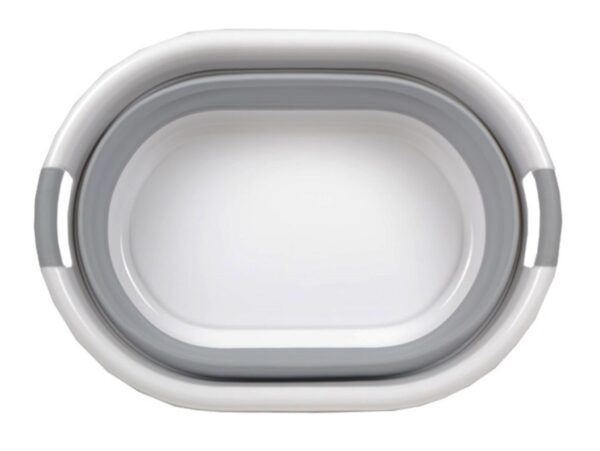 KOSZ NA PRANIE BIELIZNĘ SKŁADANY MISKA SILIKON 25L