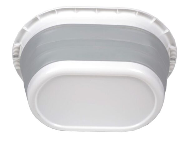 KOSZ NA PRANIE BIELIZNĘ SKŁADANY MISKA SILIKON 25L