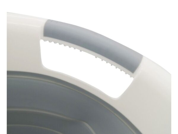 KOSZ NA PRANIE BIELIZNĘ SKŁADANY MISKA SILIKON 25L