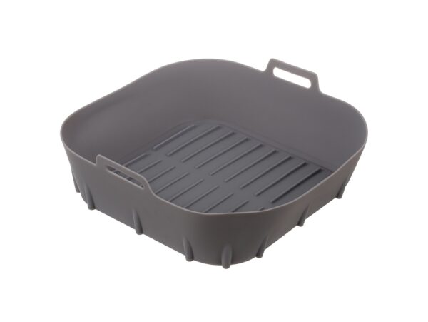 KOSZYK SILIKONOWY FORMA DO FRYTKOWNICY AIR FRYER 17x17x6cm