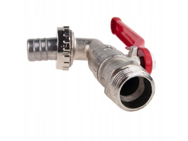 KRAN ZAWÓR KULOWY OGRODOWY WĄŻ 1/2 CZERPALNY