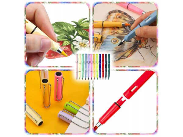 KREDKI WIECZNE 12KOLORÓW MAGICZNE BEZ TEMPEROWANIA