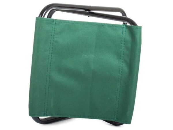 KRZESEŁKO KRZESŁO WĘDKARSKIE SKŁADANE 25x21x19cm - zielony