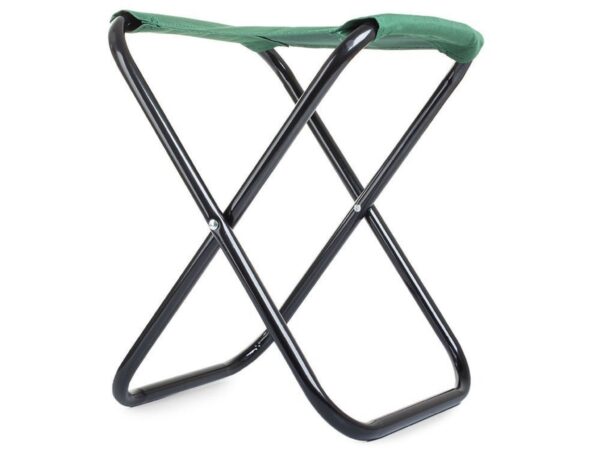 KRZESEŁKO KRZESŁO WĘDKARSKIE SKŁADANE 25x21x19cm - zielony