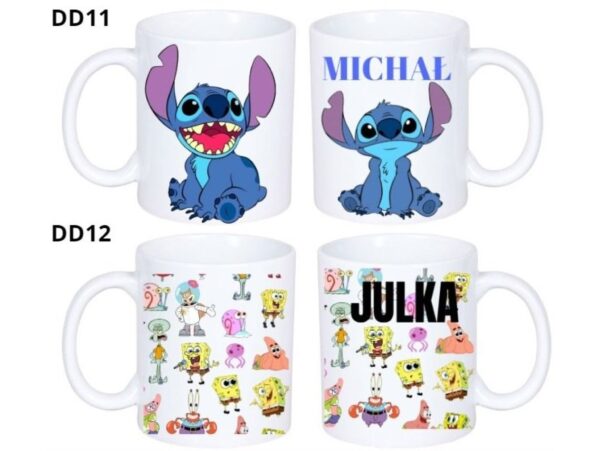 KUBEK DO SUBLIMACJI 330ML BIAŁY - Dla Dzieci - grupa