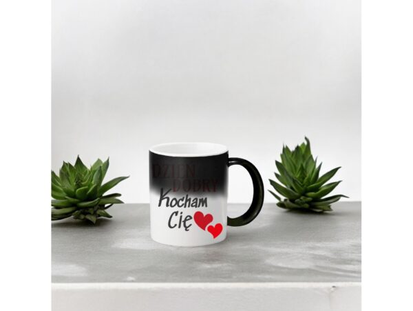 KUBEK DO SUBLIMACJI 330ML CZARNY MAGICZNY