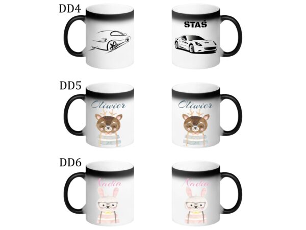 KUBEK DO SUBLIMACJI 330ML CZARNY MAGICZNY