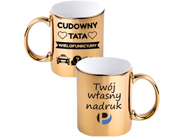 KUBEK DO SUBLIMACJI 330ML ZŁOTY