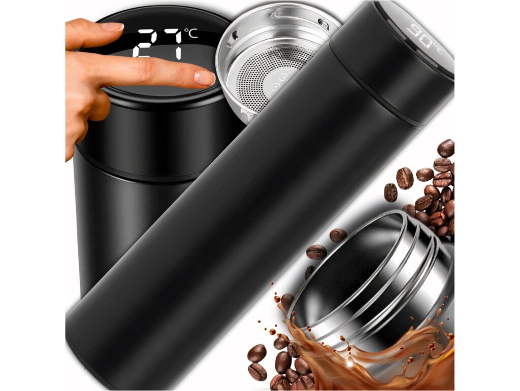 KUBEK TERMICZNY SMART 500ML - czarny