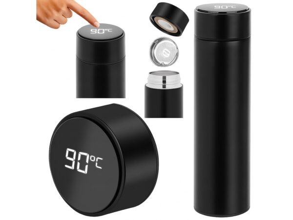 KUBEK TERMICZNY SMART 500ML - czarny