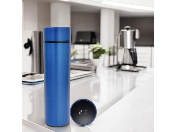 KUBEK TERMICZNY SMART 500ML - niebieski