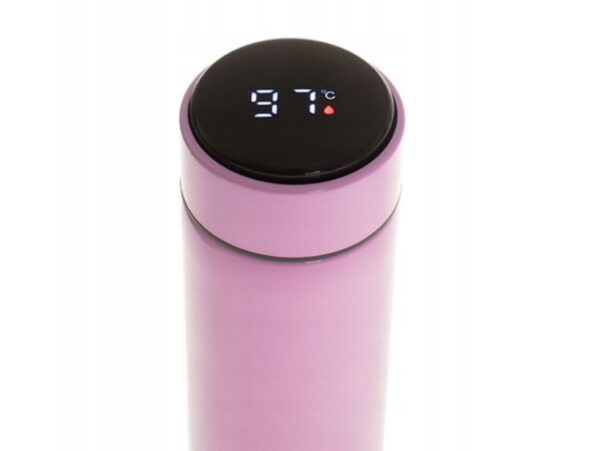KUBEK TERMICZNY SMART 500ML - różowy