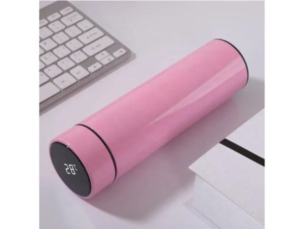 KUBEK TERMICZNY SMART 500ML - różowy