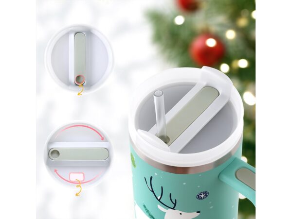 KUBEK TERMICZNY Z UCHWYTEM 1200ML