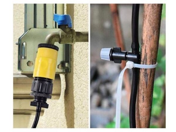 KURTYNA WODNA MGIEŁKA ZRASZACZ OGRÓD ZESTAW 20M