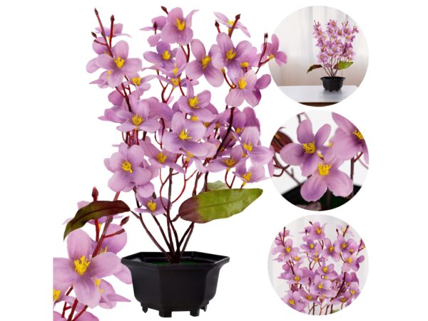 KWIATY SZTUCZNE W DONICZCE 32cm