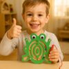 LABIRYNT MAGNETYCZNY GRA ZRĘCZNOŚCIOWA - żabka