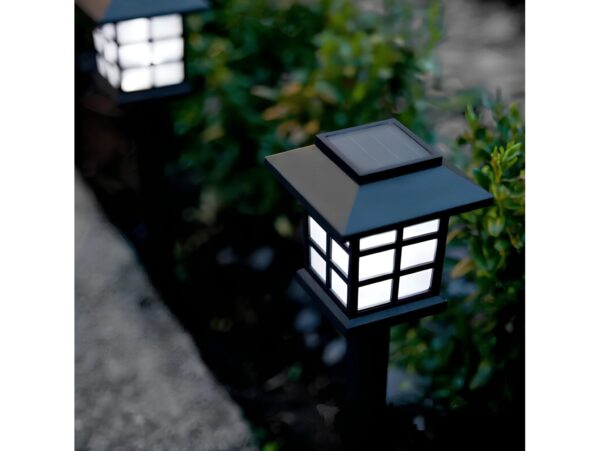 LAMPA LAMPKA SOLARNA LED LATARNIA OGRODOWA LAMPION