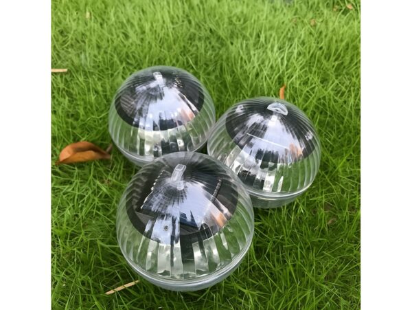 LAMPA LAMPKA SOLARNA LED PŁYWAJĄCA KULA DO BASENU RGB 11CM