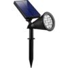 LAMPA LAMPKA SOLARNA REFLEKTOR OGRODOWY 7 LED 28x9cm