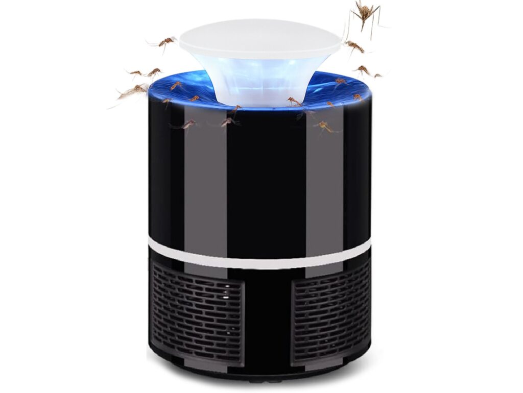 LAMPA NA OWADY UV NA USB 11x19 - czarno-biały