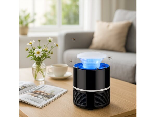 LAMPA NA OWADY UV NA USB 11x19 - czarno-biały