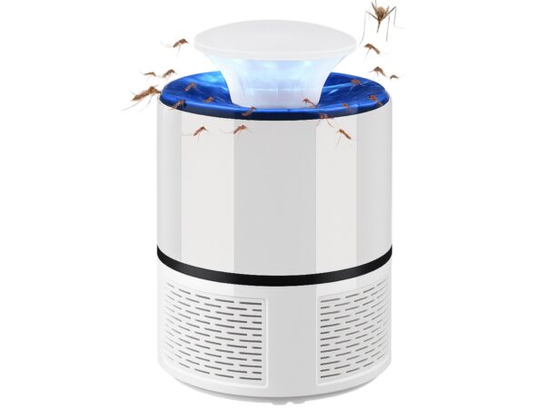 LAMPA NA OWADY UV NA USB - 16x11,5cm biało-czarny