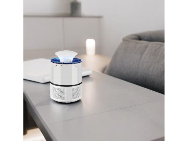 LAMPA NA OWADY UV NA USB - 16x11,5cm biało-czarny