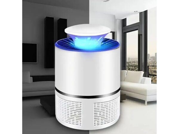 LAMPA NA OWADY UV NA USB - 16x11,5cm biało-czarny