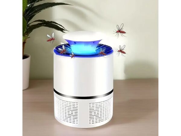 LAMPA NA OWADY UV NA USB - 16x11,5cm biało-czarny